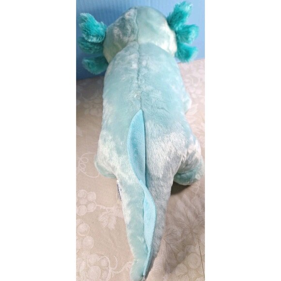 Build A Bear Workshop Exclusive Mint Blue Axolotl Plush Stuffed Animal 18" EC - Picture 4 of 11